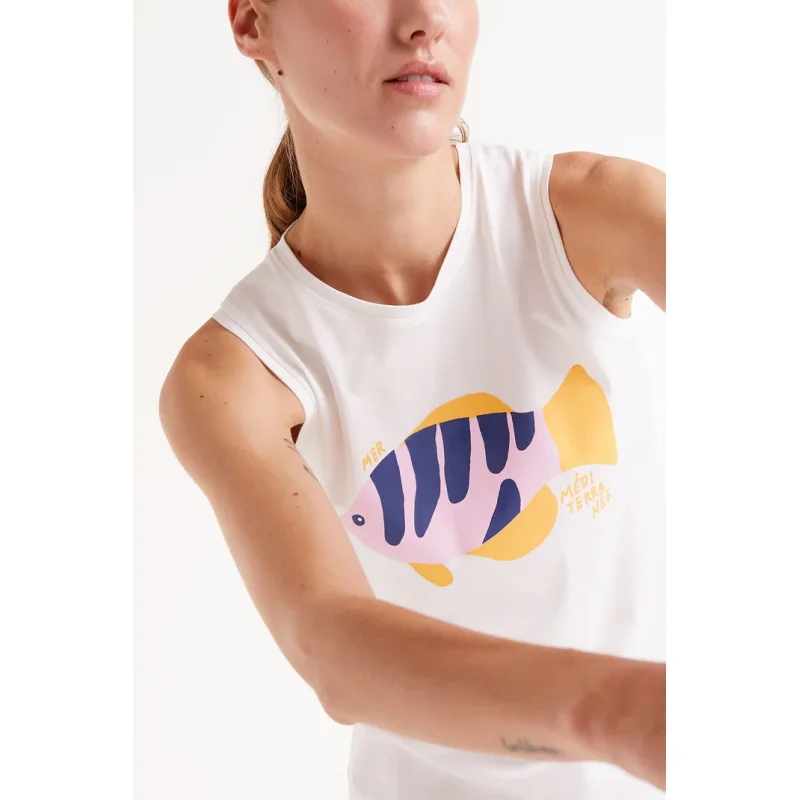 CAMISETA PRINT PEZ