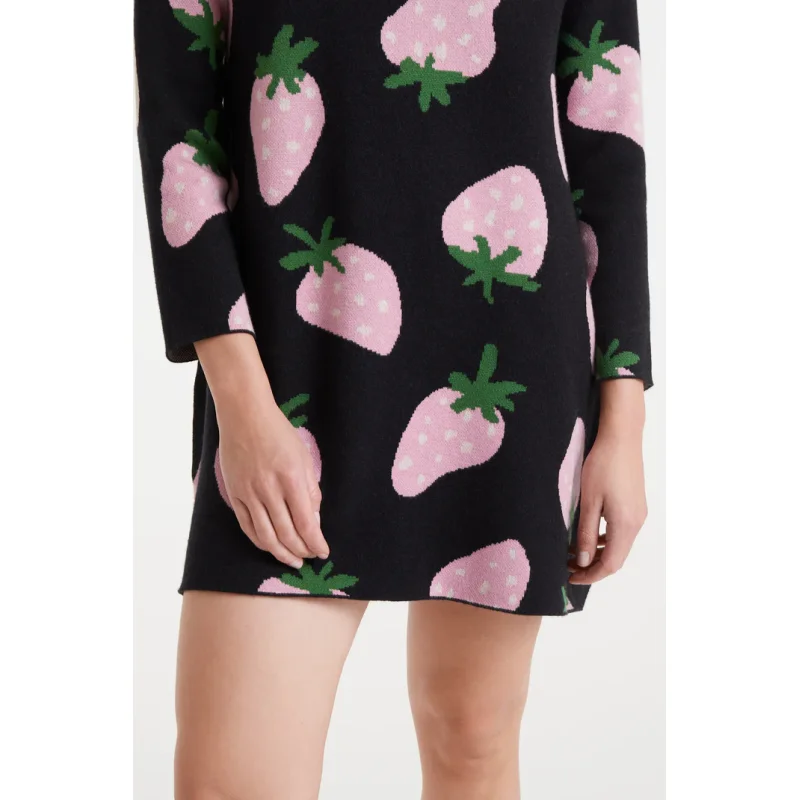 JERSEY DE PUNTO  ESTAMPADO MORANGO