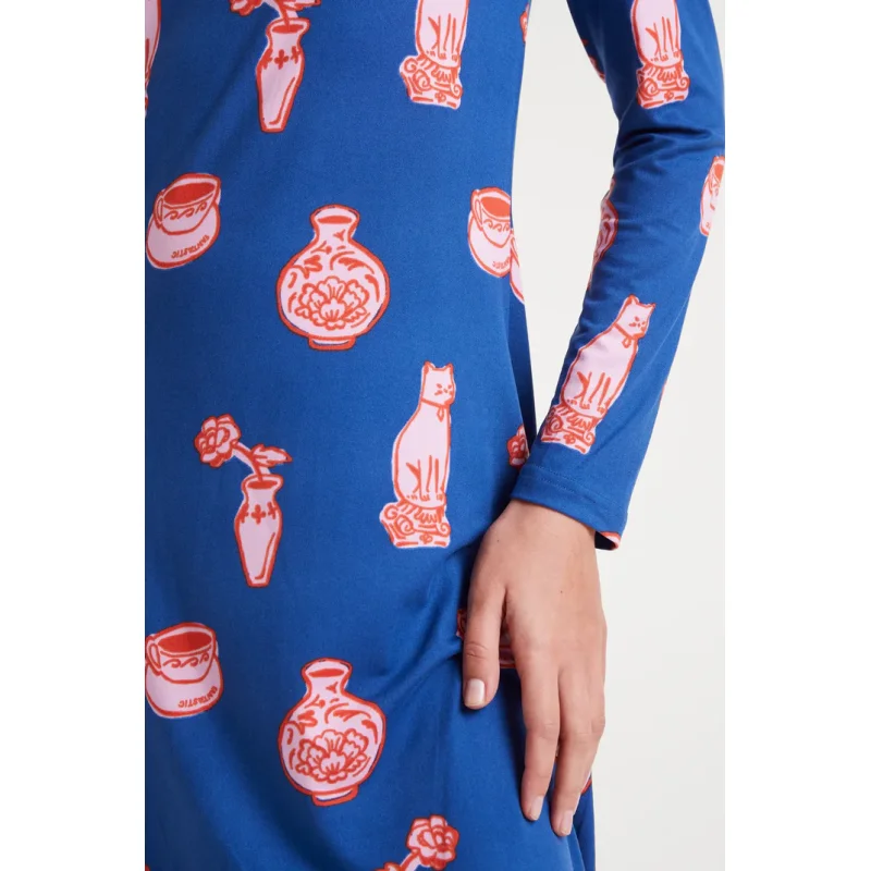 VESTIDO LARGO PORCELAIN