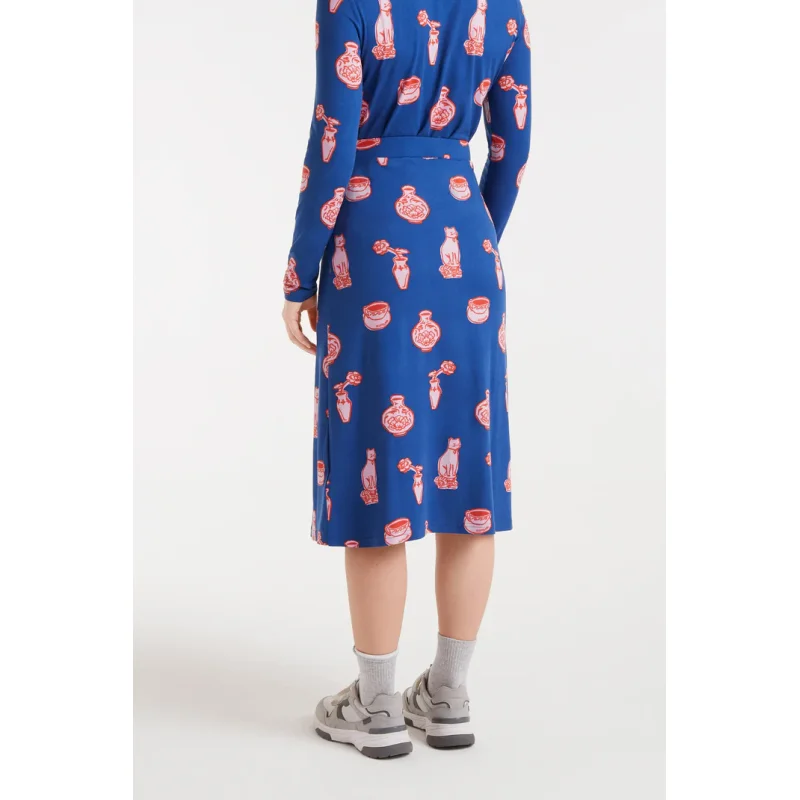 FALDA MIDI PORCELAIN