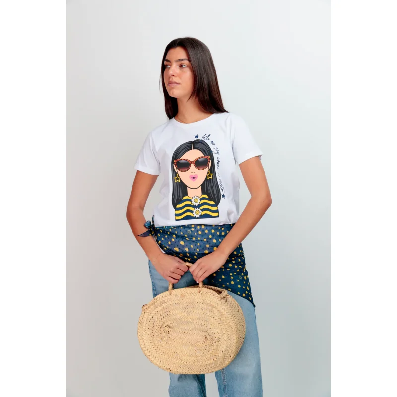 CAMISETA LUNARES CON FRASE