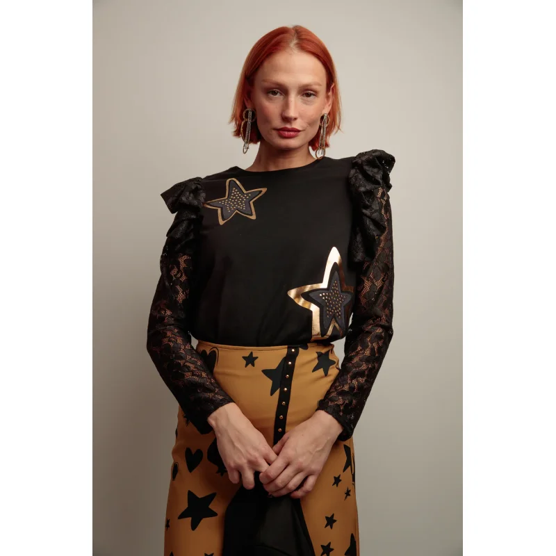 CAMISETA PARCHES STAR