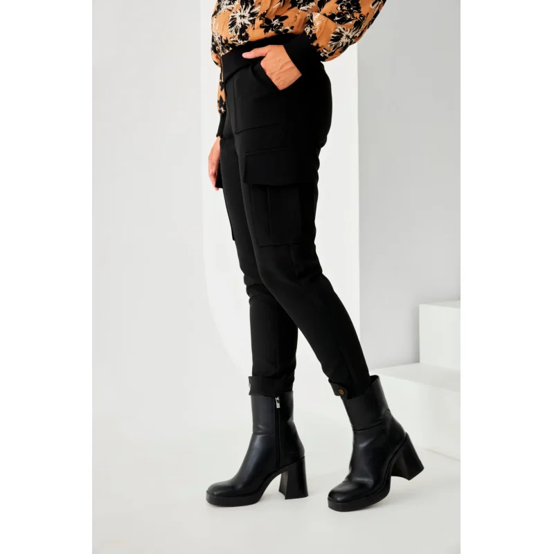 PANTALON CARGO  NEGRO