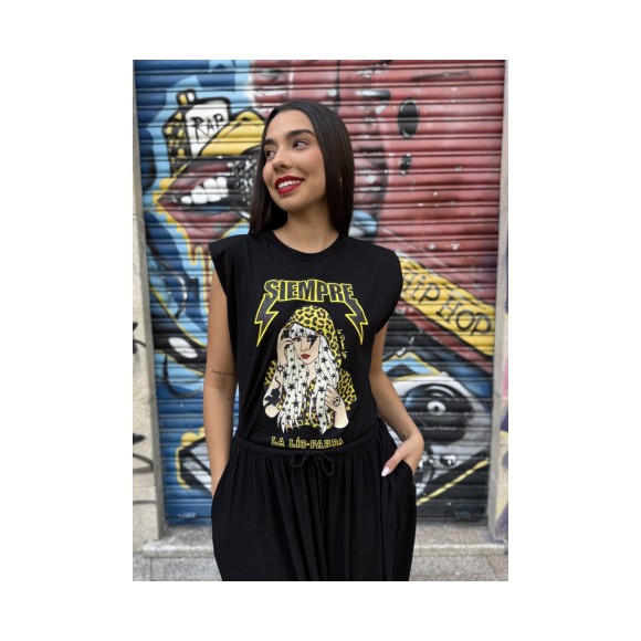 CAMISETA LA LIO PARDA